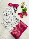 soft dole saree with blouse 